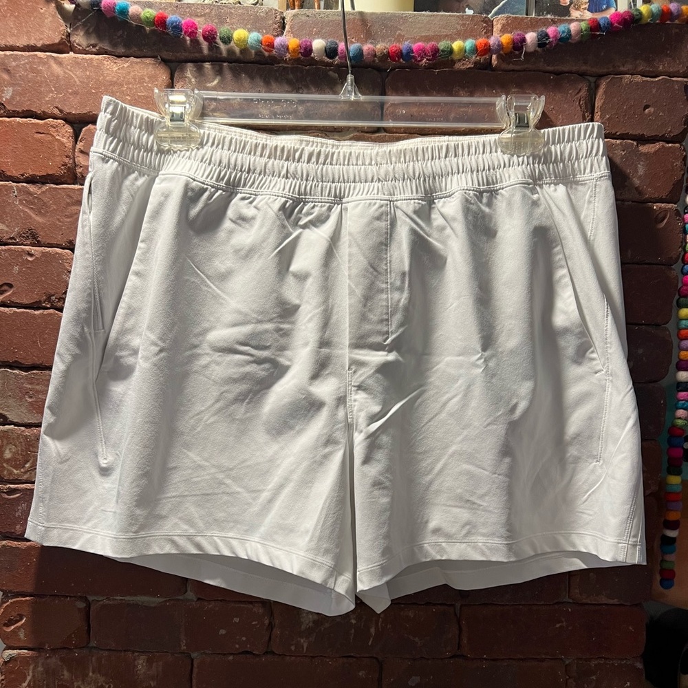 Lululemon Athletica White Men's Athletic Shorts